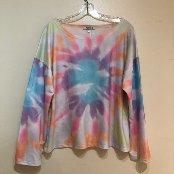 Tie Dye Sweatshirt NWT Size L - Picture 1 of 7